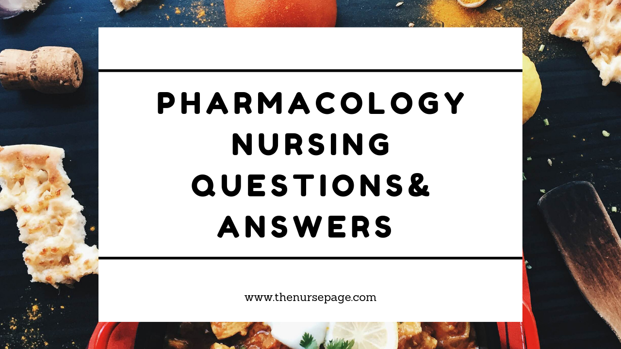 Pharmacology Exam Questions For Non Medical Prescribers